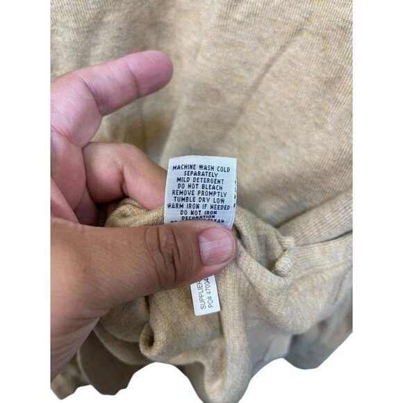 Polo Ralph Lauren Estate Ribbed Collared Polo Sweater 1/4 Zip Oatmeal Men’s XL - Picture 5 of 9